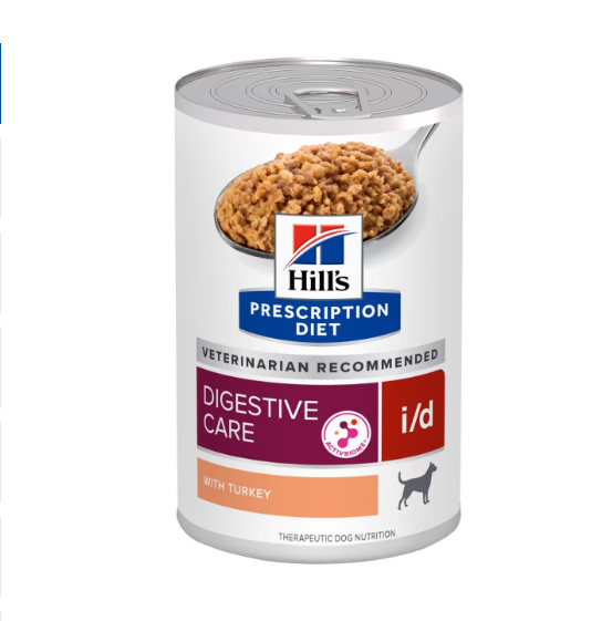 Lata I/D canine pavo